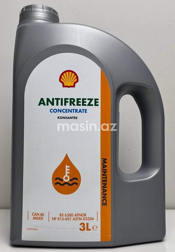 Yaşıl antifriz Shell - 3 L