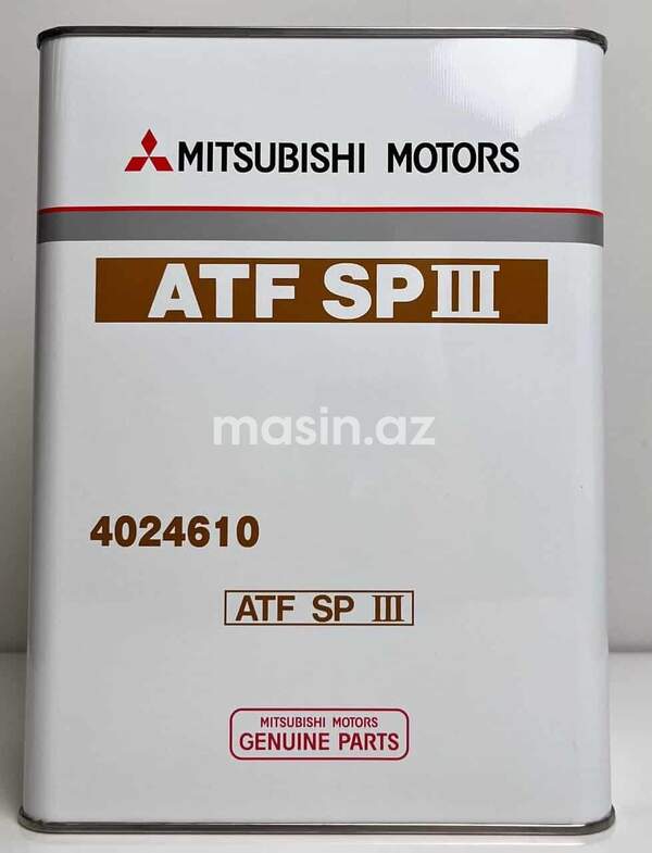 Sürətlər qutusu yağı Mitsubishi ATF SP3 - 4 L