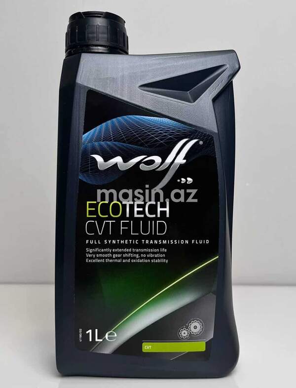 Sürətlər qutusu yağı WOLF CVT ECOTECH - 1 L