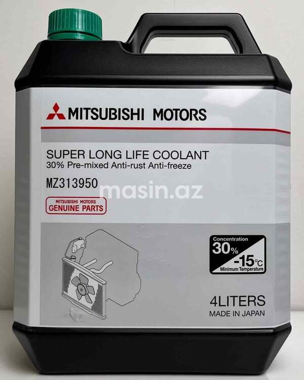 Yaşıl antifriz Mitsubishi - 4 l