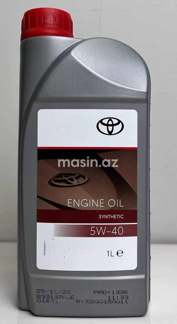 Motor yağı Toyota 5W40 - 1 L