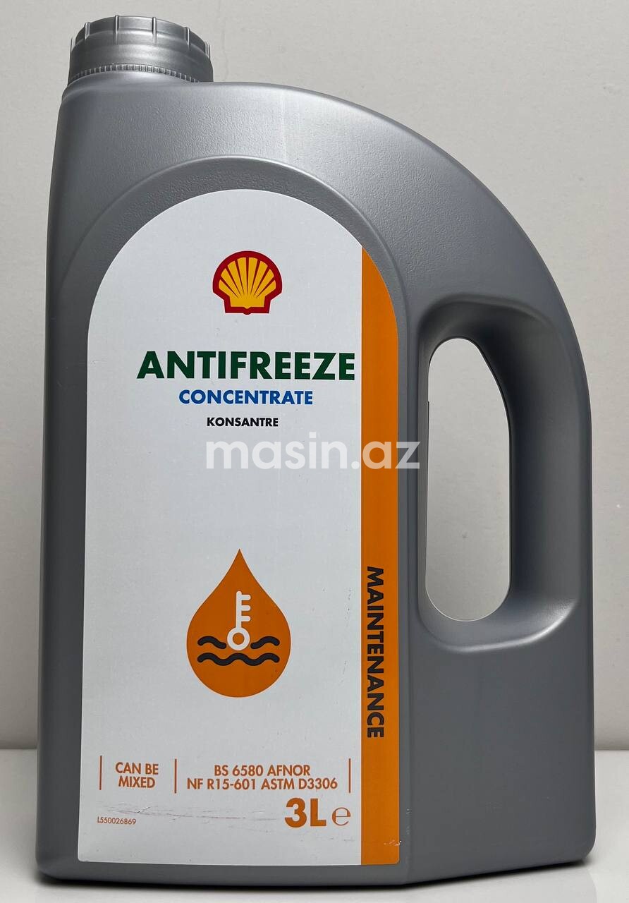 Yaşıl antifriz Shell - 3 L
