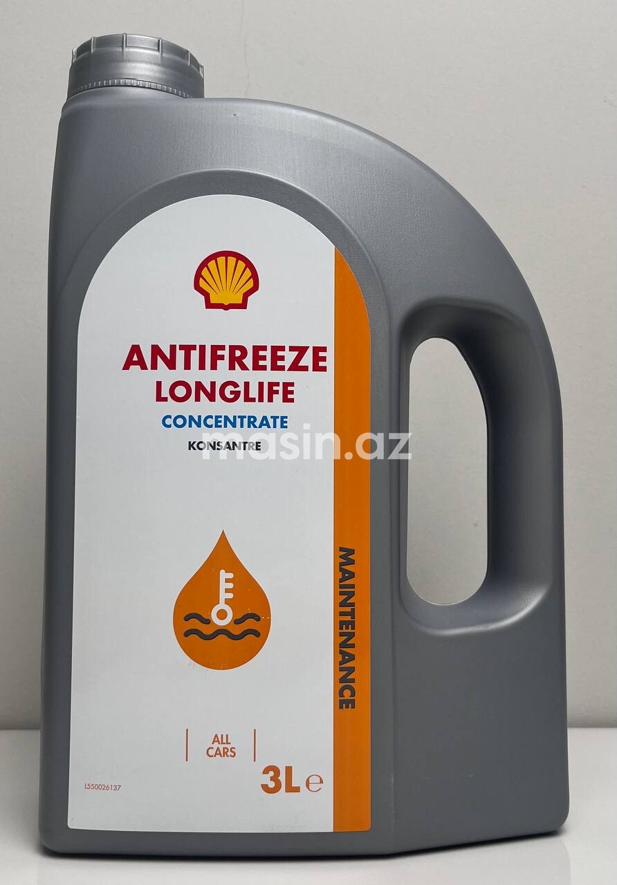 Qırmızı antifriz Shell - 3 L