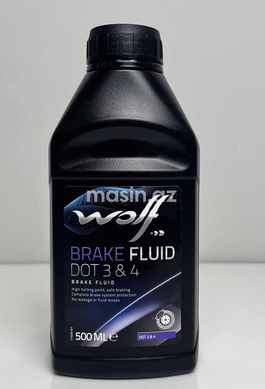Əyləc mayesi Wolf DOT 3 - 0.5 L