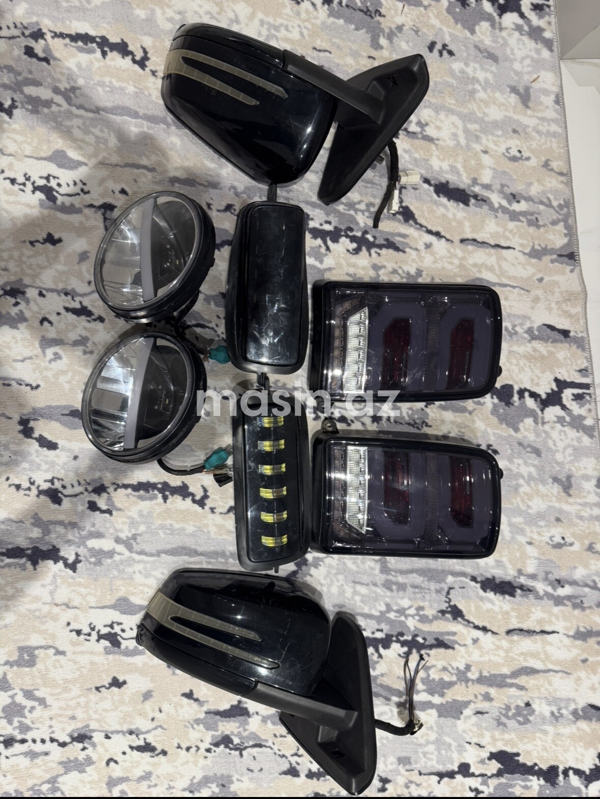 Lada(VAZ) Niva faralar,stoplar,dönmə işığları,S güzgülər